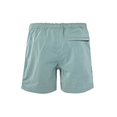 Belstaff Clipper Swim Short in Steel Green Back