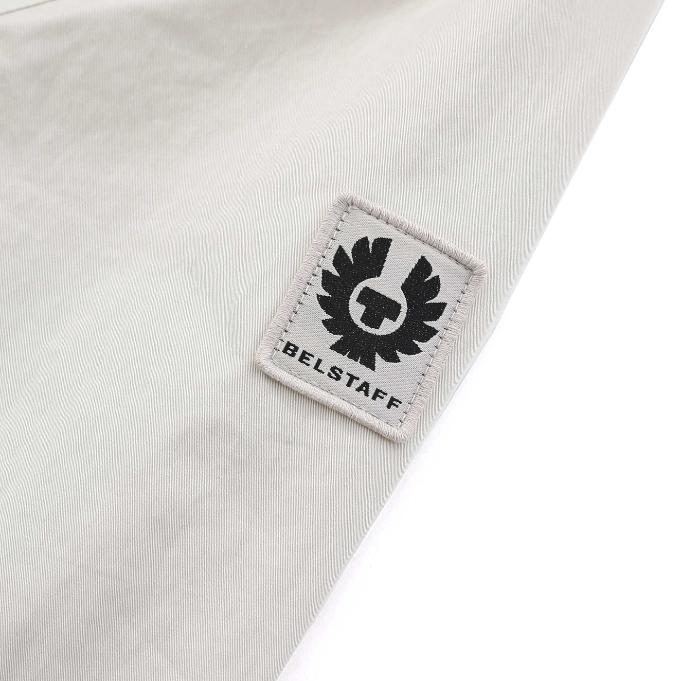 Belstaff Drome Overshirt in Stone Beige Logo