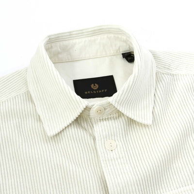 Belstaff Fallgate Shirt in Silver Birch Collar