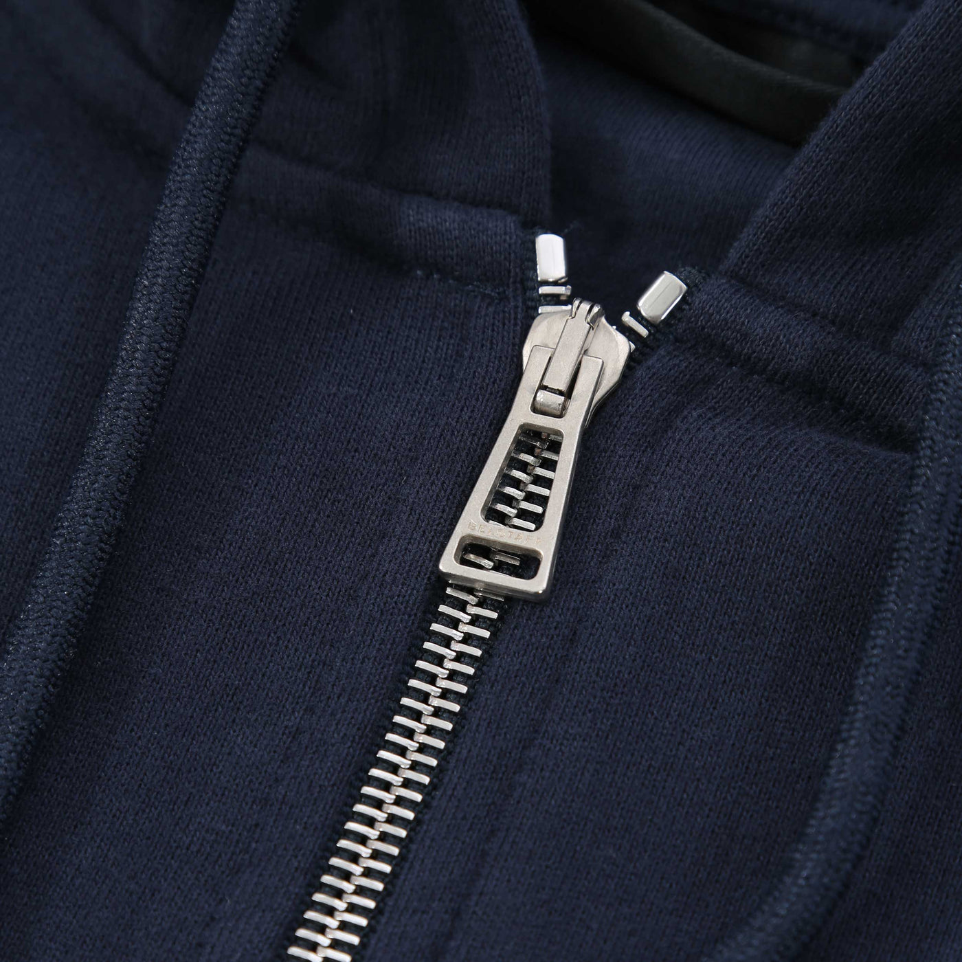 Belstaff Full Zip Hoodie Sweat Top in Navy Zip
