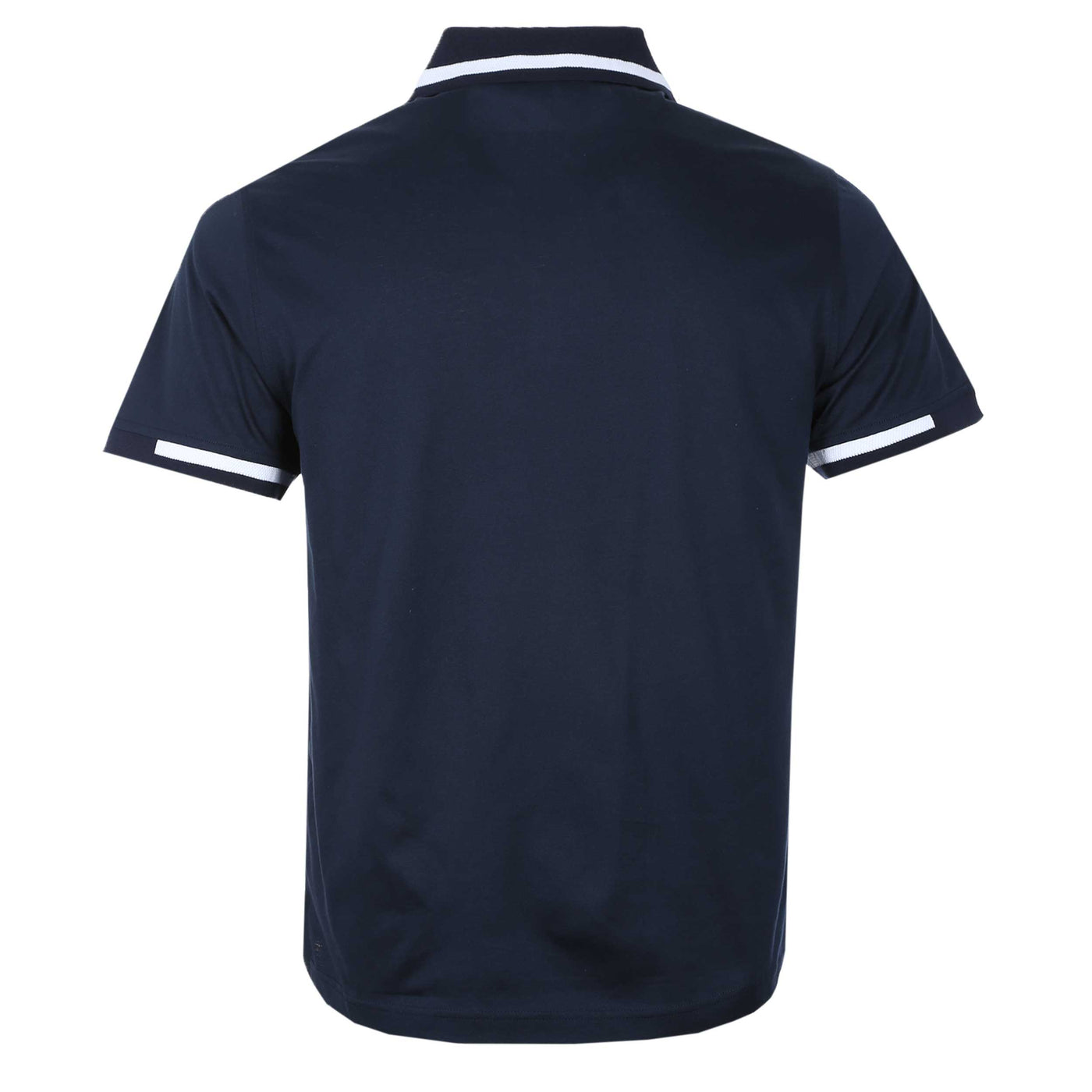 Belstaff Graph Zip Polo Shirt in Dark Ink Back