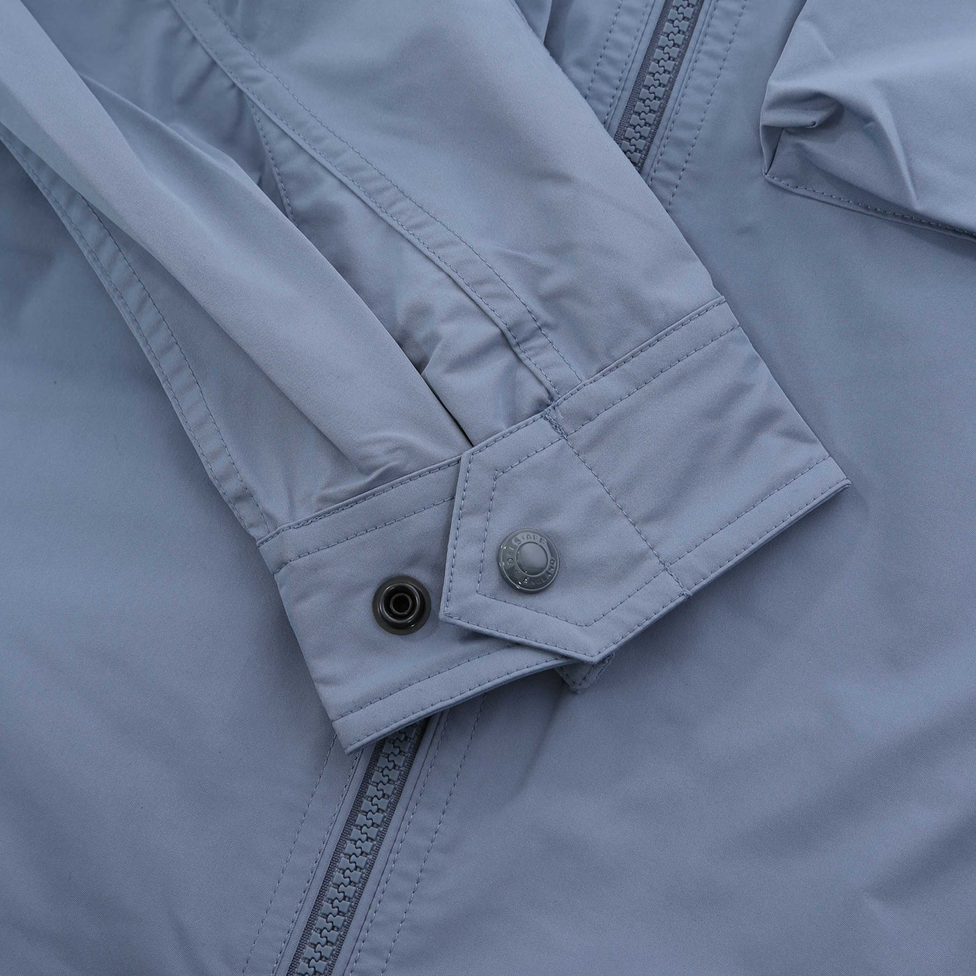 Belstaff Hedger Overshirt in Blue Flint Cuff