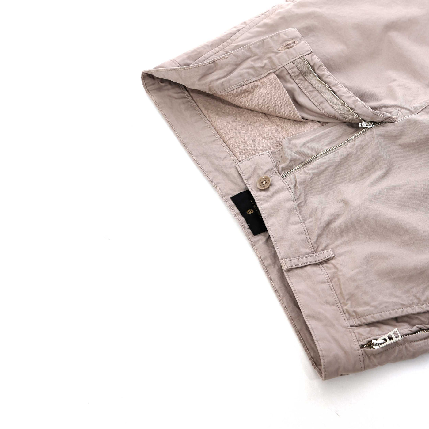 Belstaff Rally Short in Pumice Zip