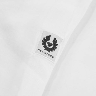 Belstaff Scale Linen Shirt in White Logo