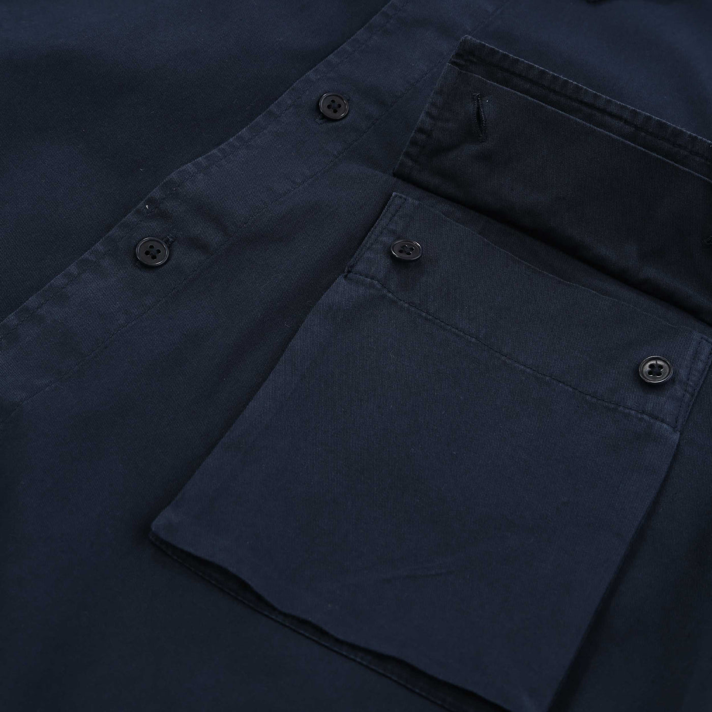 Belstaff Scale SS Shirt in Dark Ink Pocket