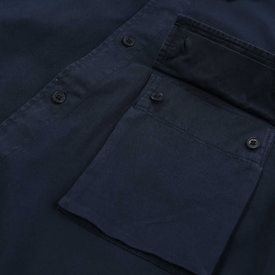 Belstaff Scale SS Shirt in Dark Ink Pocket