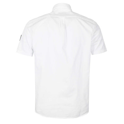 Belstaff Scale SS Shirt in White Back