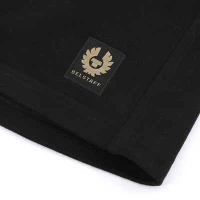 Belstaff Sweat Short in Black Logo