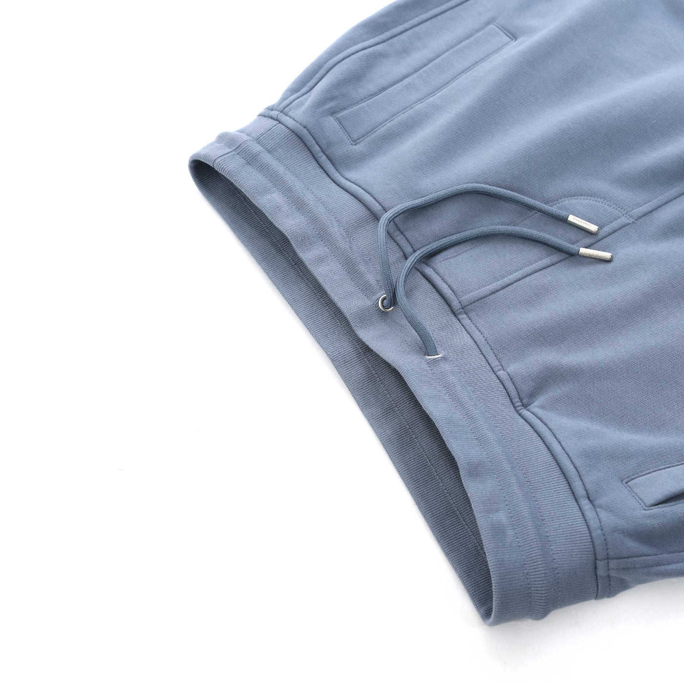 Belstaff Sweat Short in Blue Flint detail