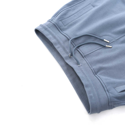 Belstaff Sweat Short in Blue Flint detail