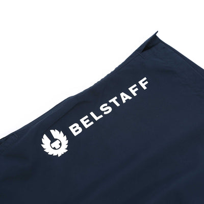 Belstaff Tiller Swim Short in Dark Ink Logo