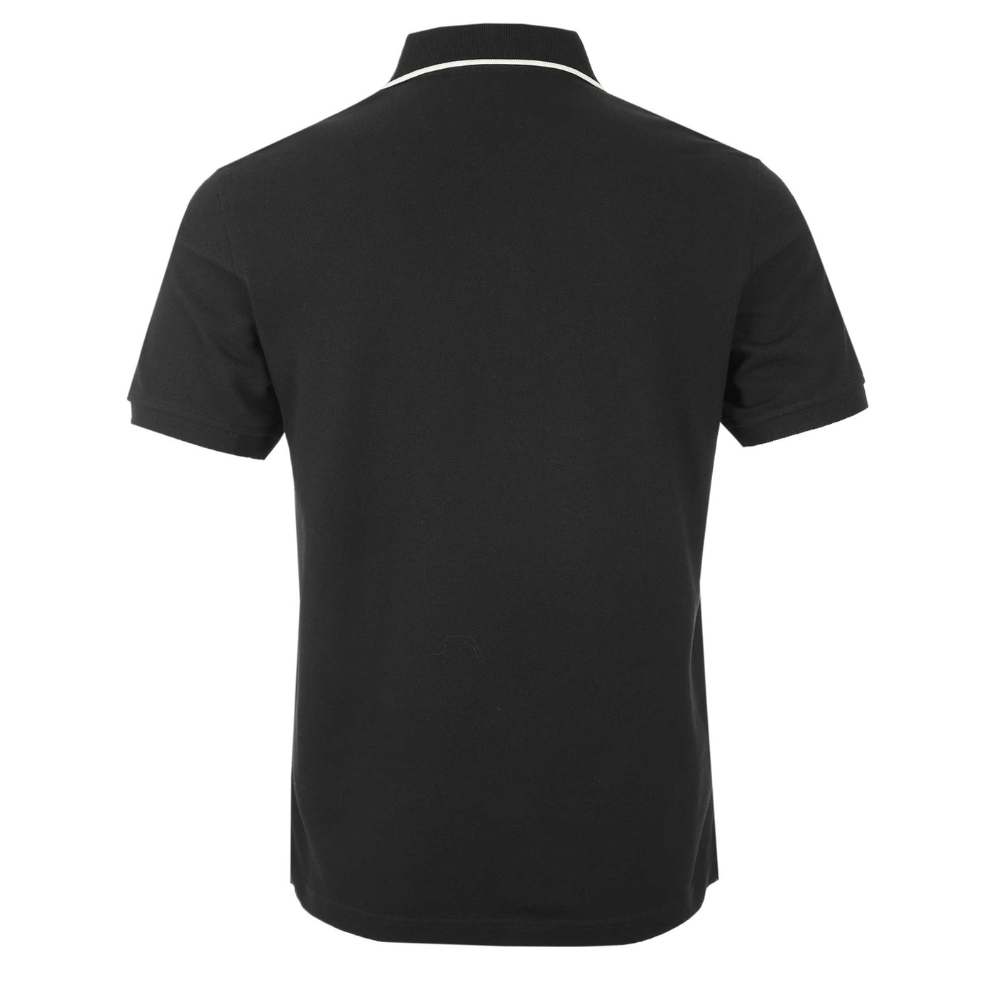 Belstaff Tipped Polo Shirt in Black Back