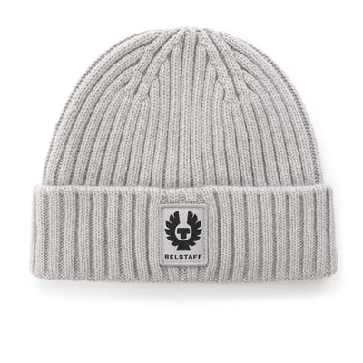 Belstaff Watch Beanie Hat in Cement Grey