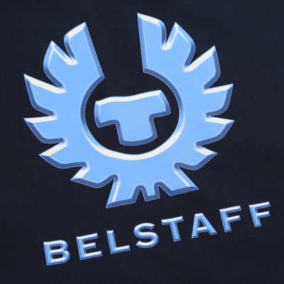 Belstaff Liquify Graphic T-Shirt in Dark Ink Logo