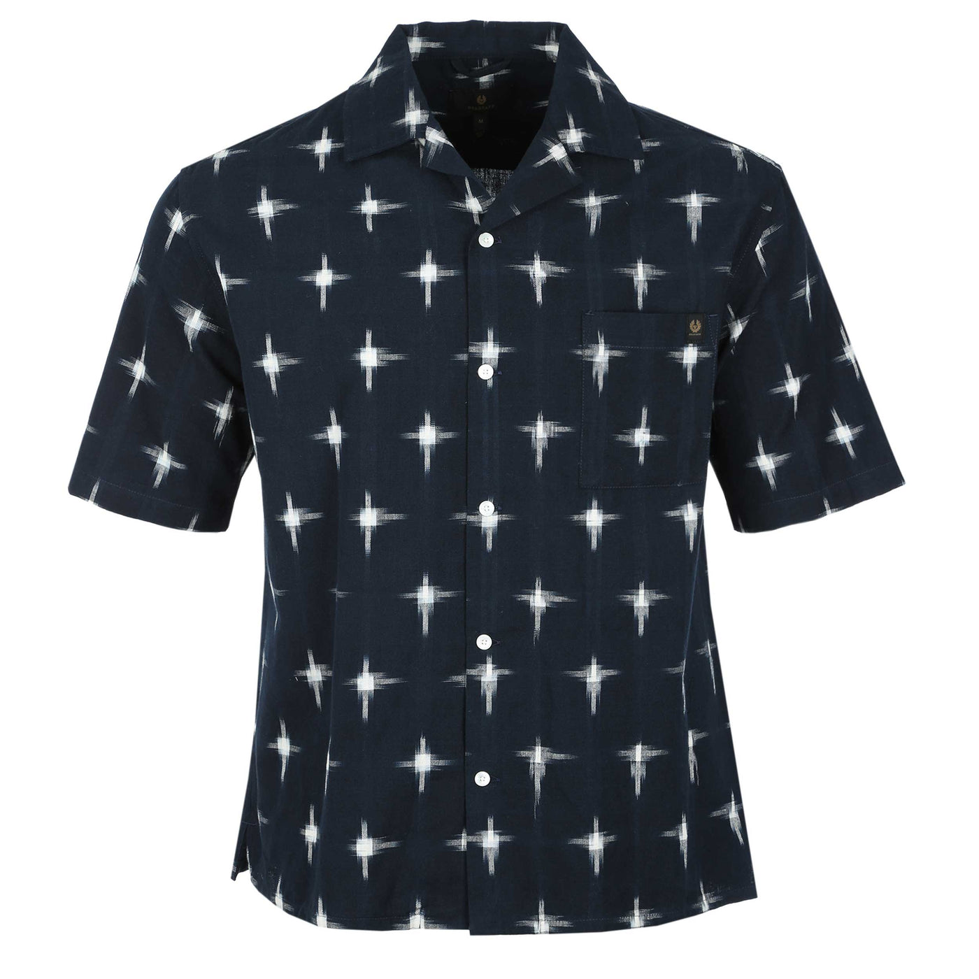 Belstaff Tide SS Shirt in Dark Ink