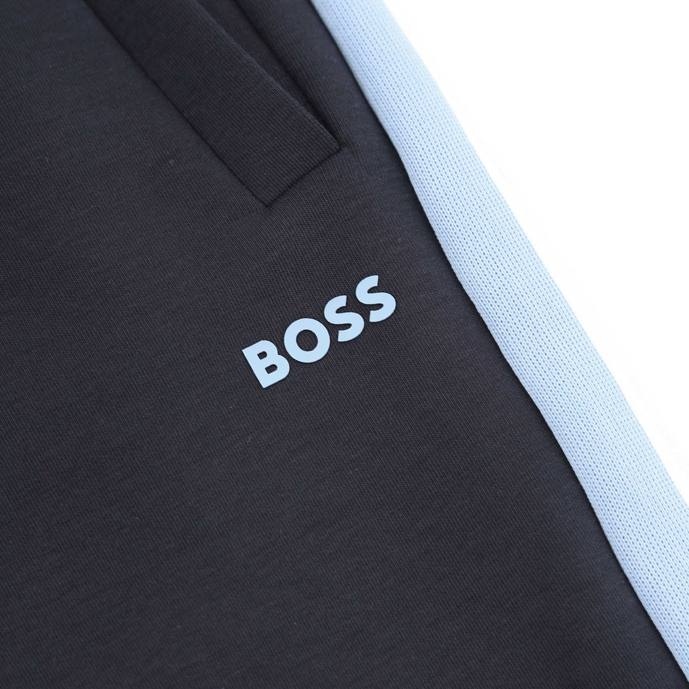 BOSS Tracksuit Set in Dark Blue Trouser Detail