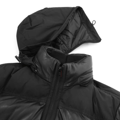 Boss Joholo Jacket in Black Detatchable Hood