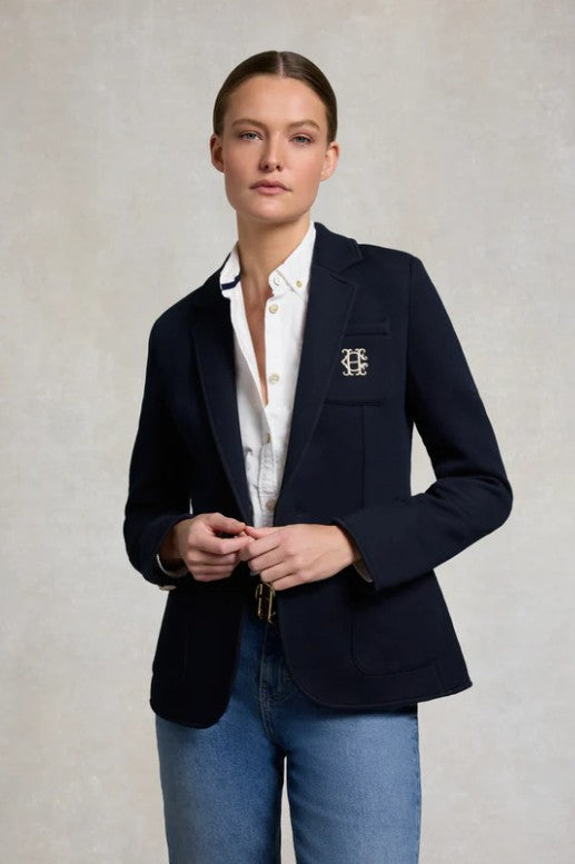Holland Cooper Cambridge Ladies Blazer in Ink Navy
