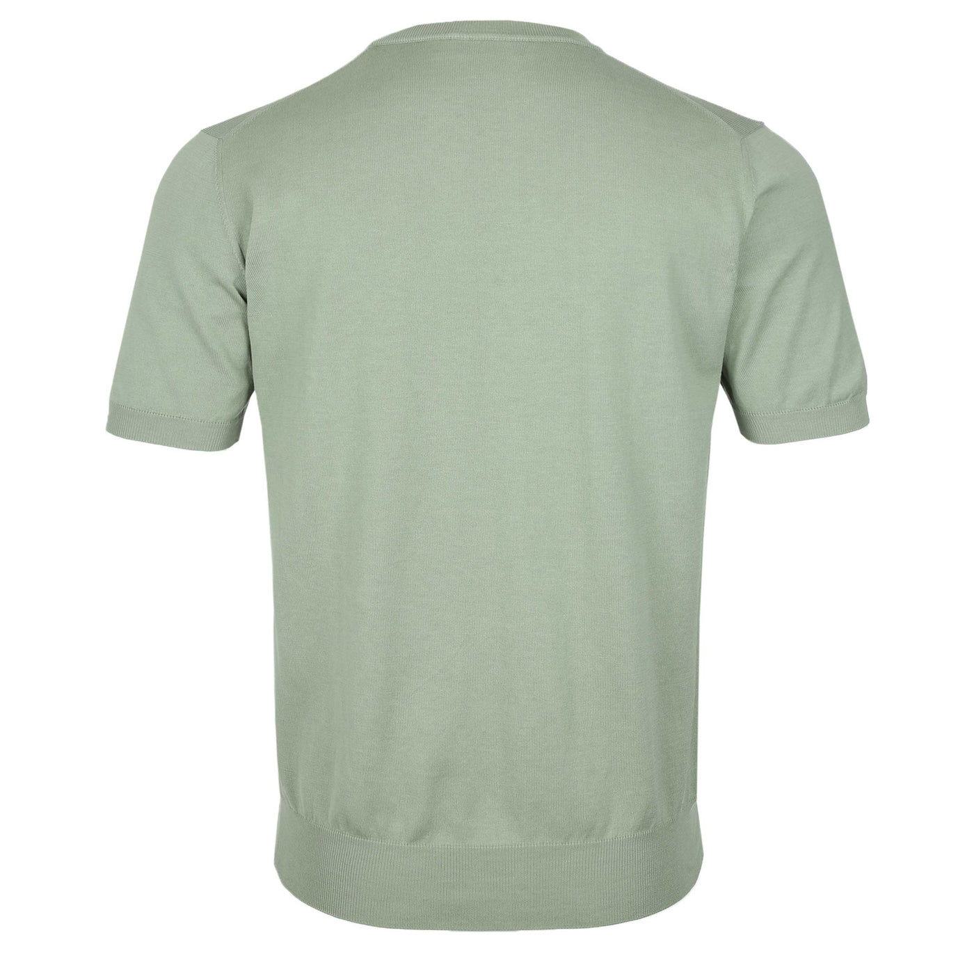 Canali Basic Knitted T Shirt in Green