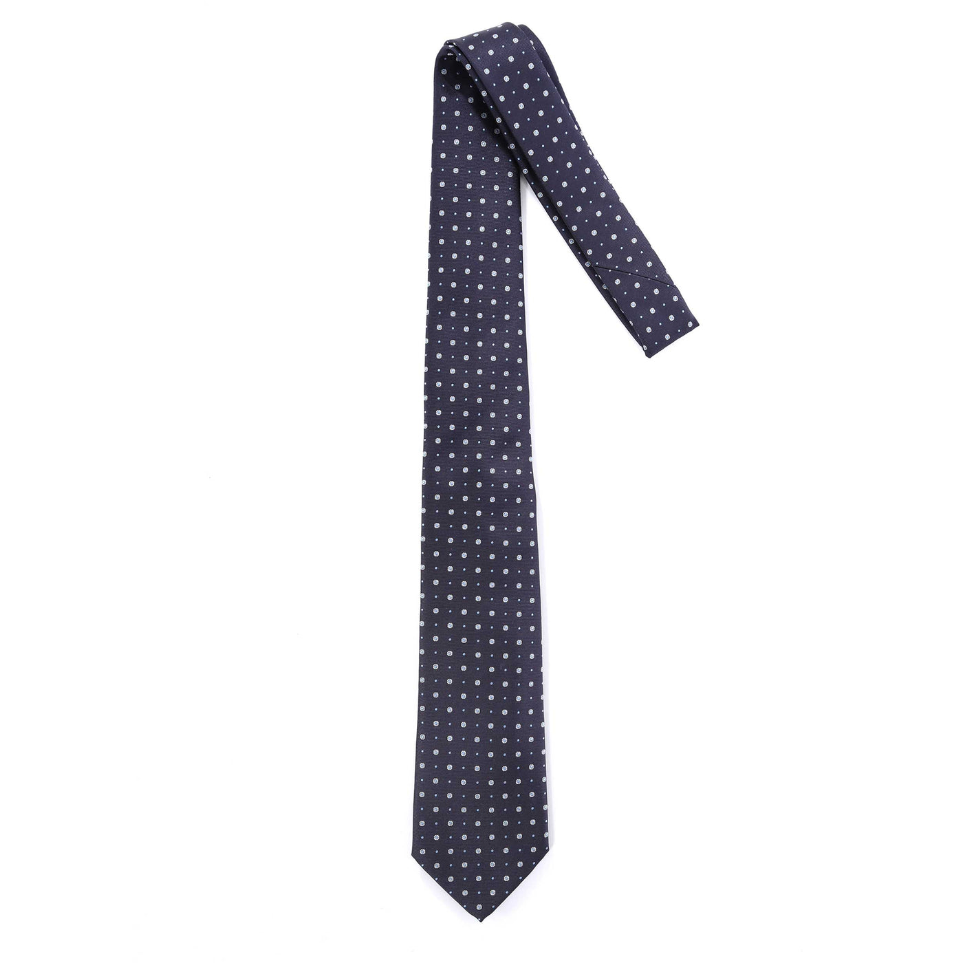 Canali Navy Dot Tie