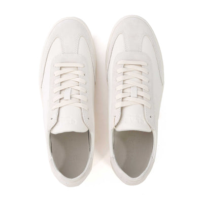 Clae Deane Trainer in Triple Off White Birdseye