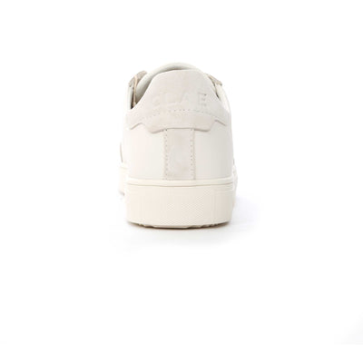Clae Deane Trainer in Triple Off White Heel
