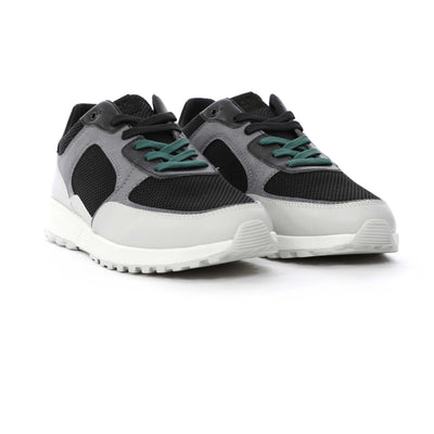 Clae Joshua Trainer in Quiet Grey Black Pair