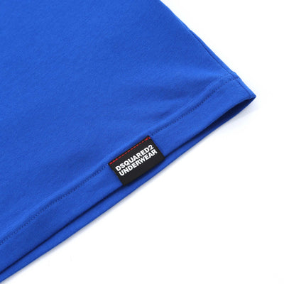 Dsquared2 Arm Band Logo T Shirt in Blue Black Logo Tab