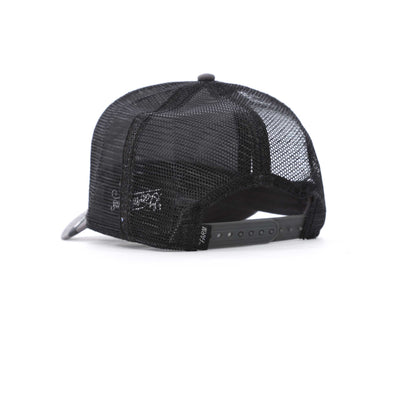 Goorin Bros The Boss Trucker Cap in Charcoal Back