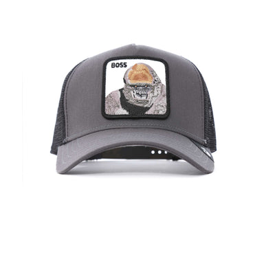 Goorin Bros The Boss Trucker Cap in Charcoal