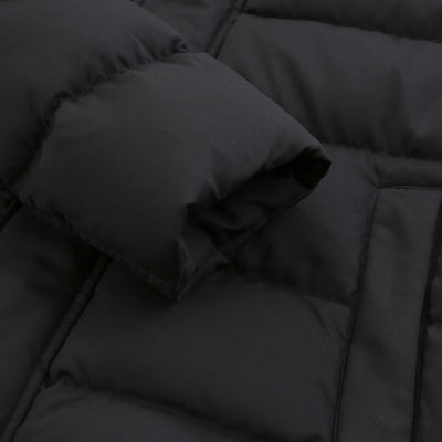 Herno Bomber Arendelle Con Collo Fau Jacket in Black Cuff