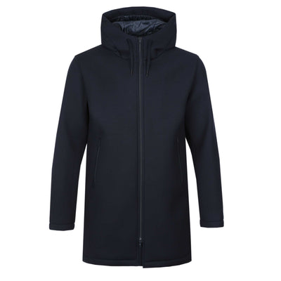 Herno Giacca Lunga In Scuba Jacket in Navy