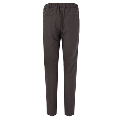 Herno Pantalone Regular Fit Trouser in Grey Back