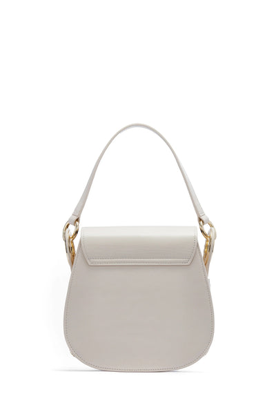 Holland Cooper Chelsea Saddle Bag in Cream Back