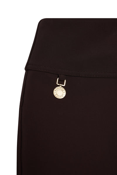 Holland Cooper Contour Legging in Chocolate Detail