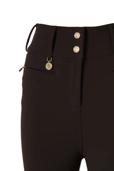 Holland Cooper Contour Trouser in Chocolate