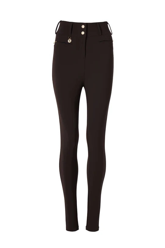 Holland Cooper Contour Trouser in Chocolate