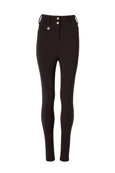 Holland Cooper Contour Trouser in Chocolate