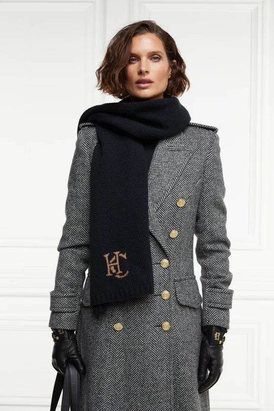 Holland Cooper Elle Scarf in Black