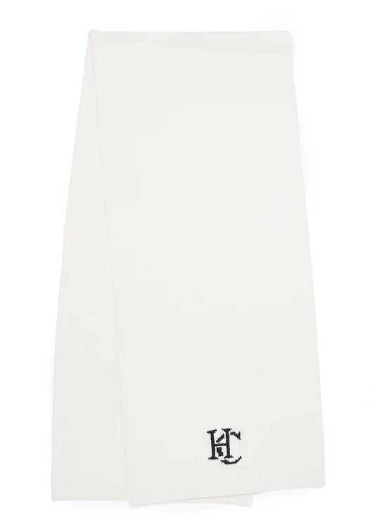 Holland Cooper Elle Scarf in Ecru Full