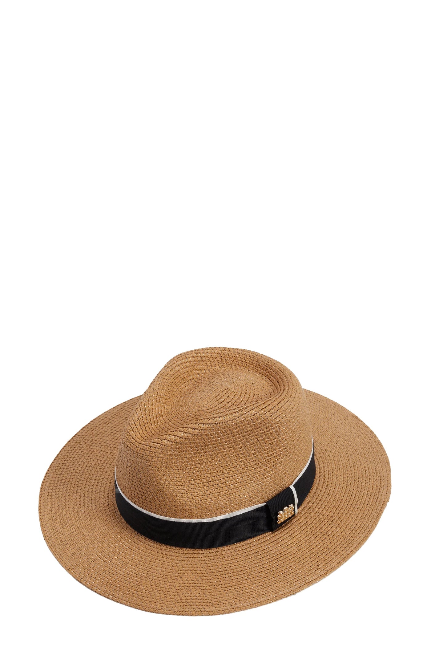 Holland Cooper Francesca Hat in Camel Black Angle