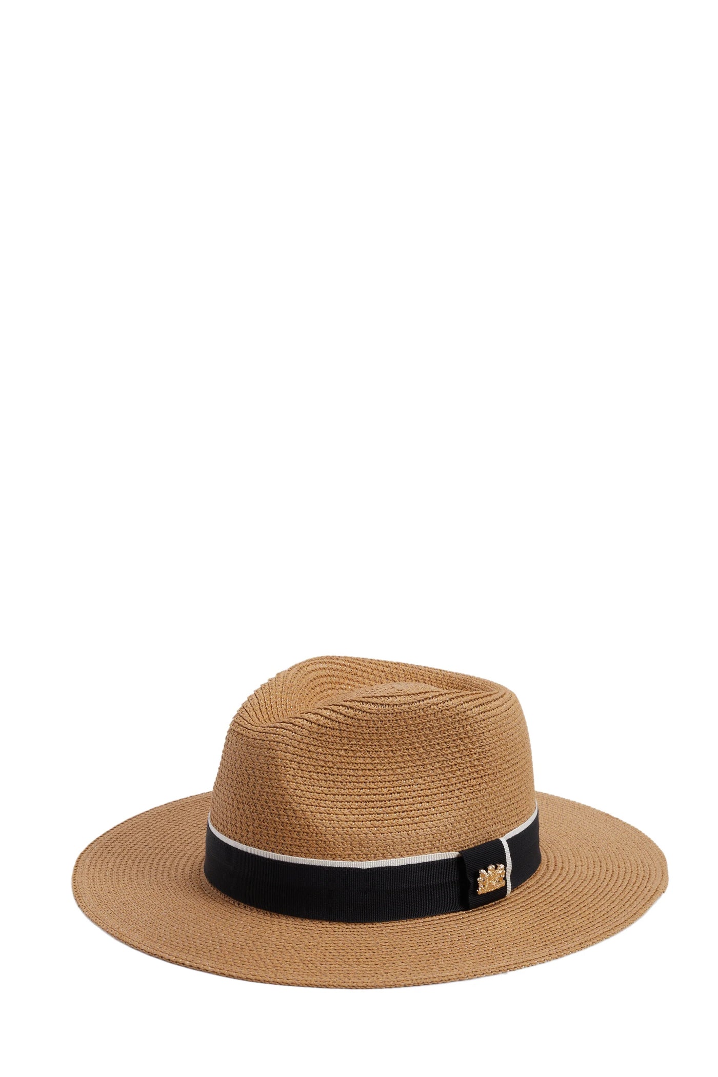 Holland Cooper Francesca Hat in Camel Black Front