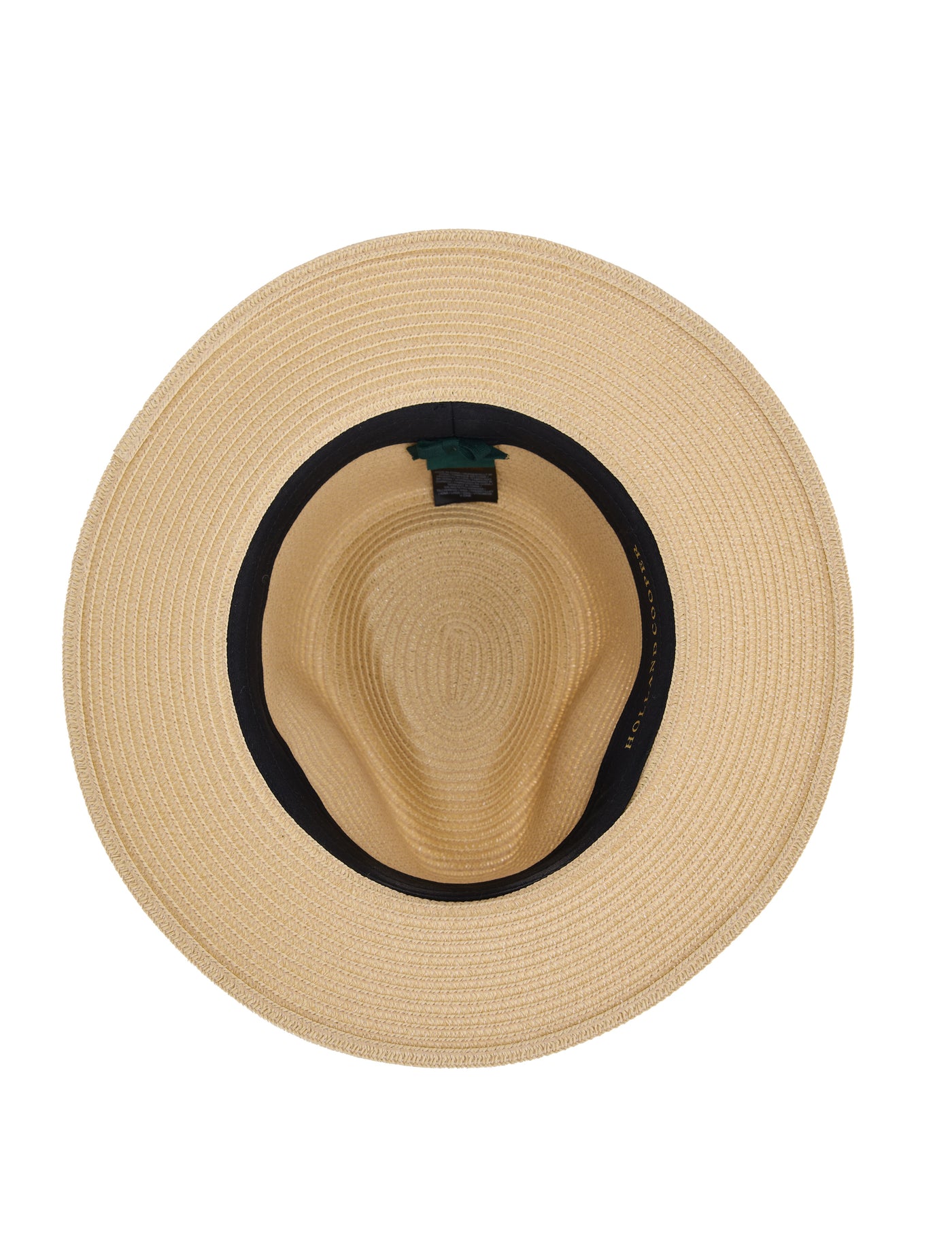 Holland Cooper Francesca Hat in Natural Navy Inside