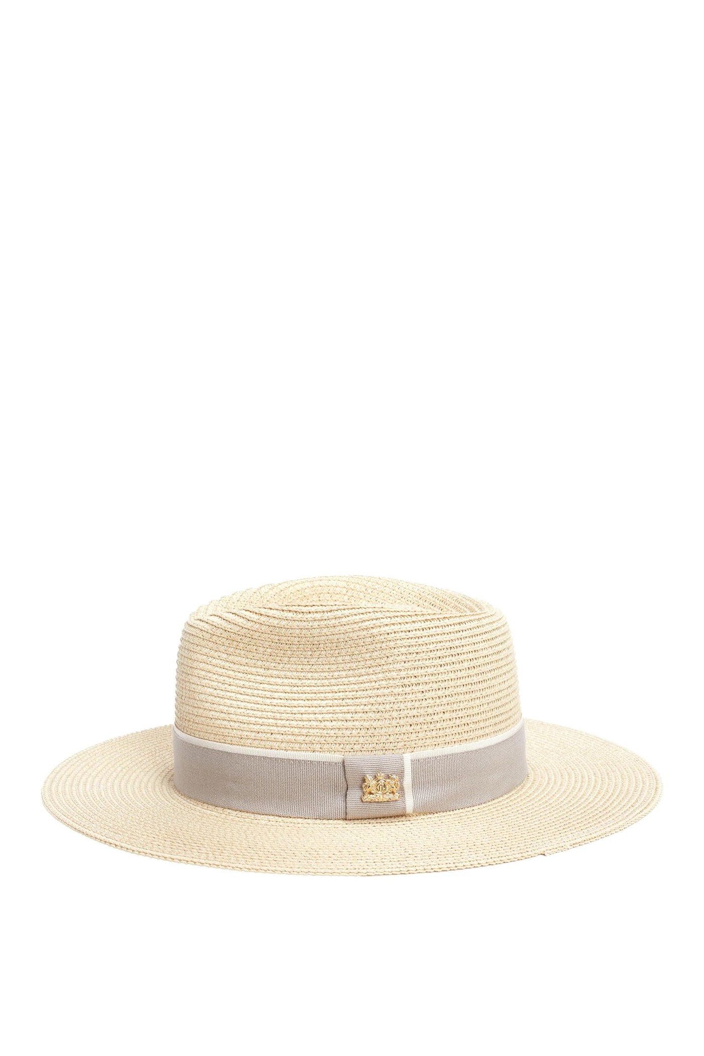 Holland Cooper Francesca Hat in Natural Taupe Front