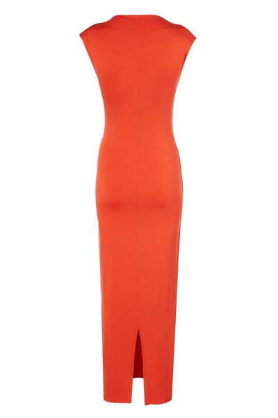 Holland Cooper Harper Maxi Dress in Neroli Back