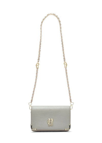 Holland Cooper Kensington Crossbody Bag in Taupe Front Strap