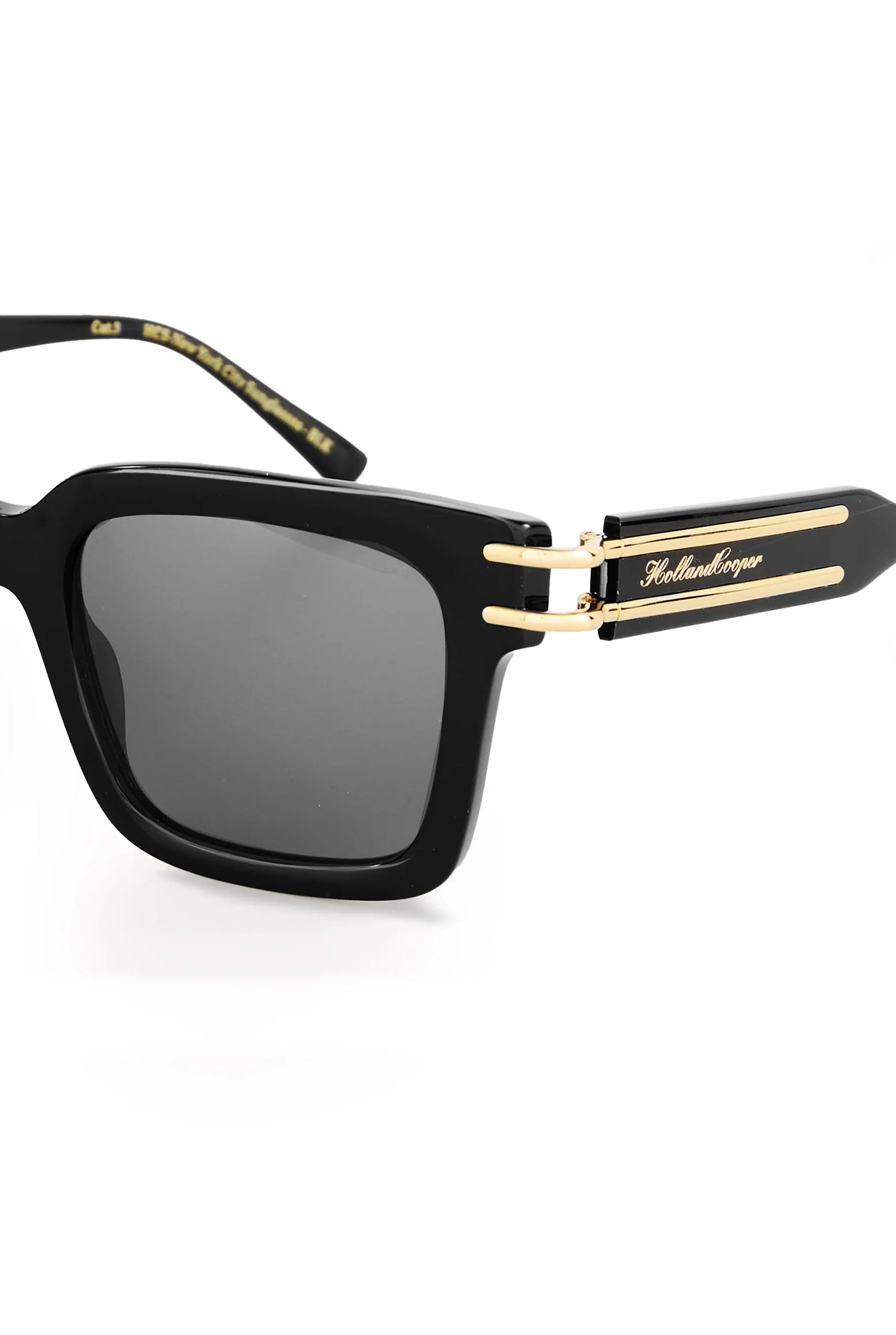 Holland Cooper New York City Sunglasses in Black Logo