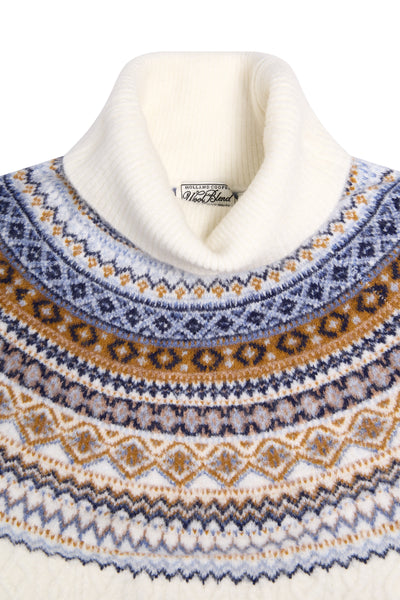 Holland Cooper Rebecca Roll Neck Knit in Natural Details