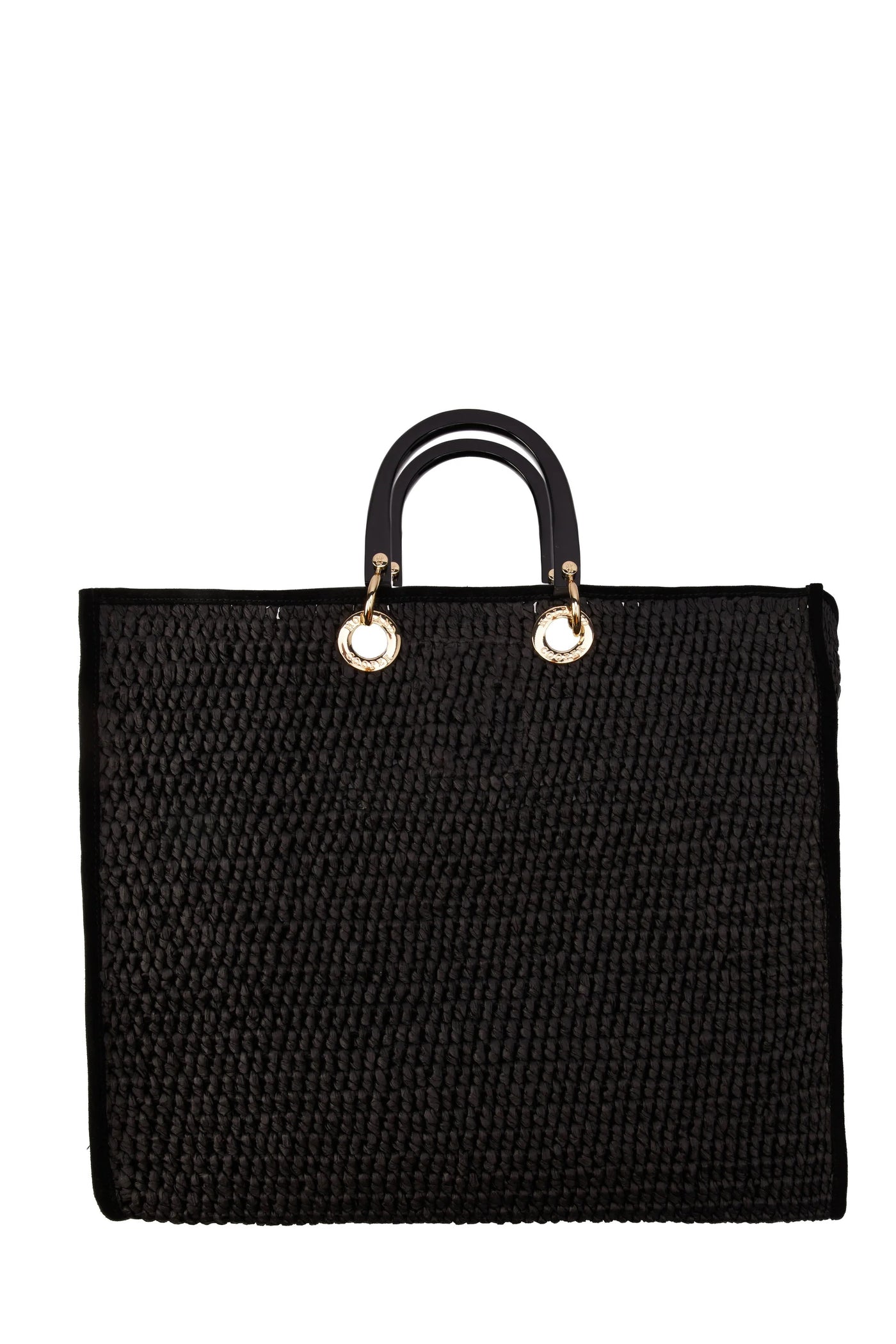 Holland Cooper Riviera Tote Bag in Black Back