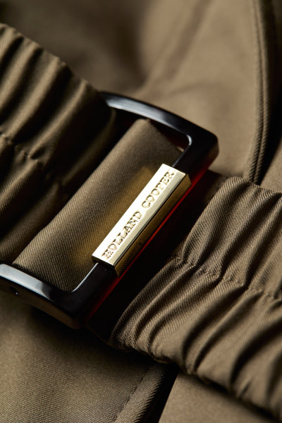 Holland Cooper Rosedale Waterproof Parka in Mink Buckle